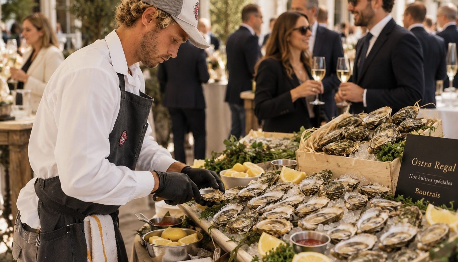 Oyster bar la un eveniment elegant